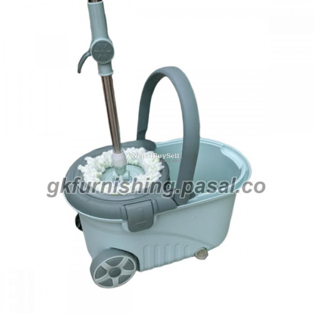 Wheel Spin Bucket Mop - 1
