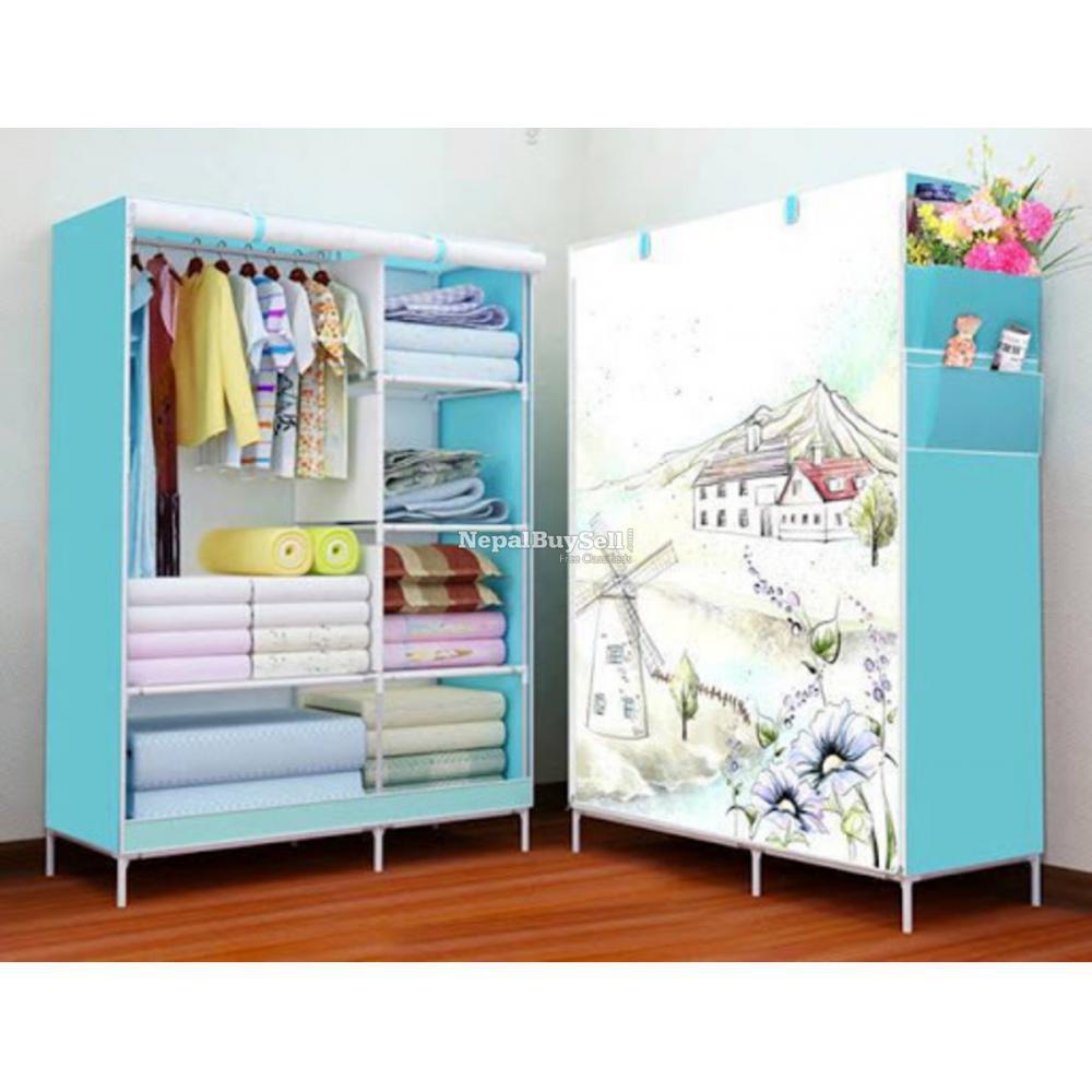 Portable Fancy And Foldable Closet Collapsible Wardrobe - 1/1