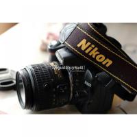 Nikon D3000 with 18-55mm Zoom Lens