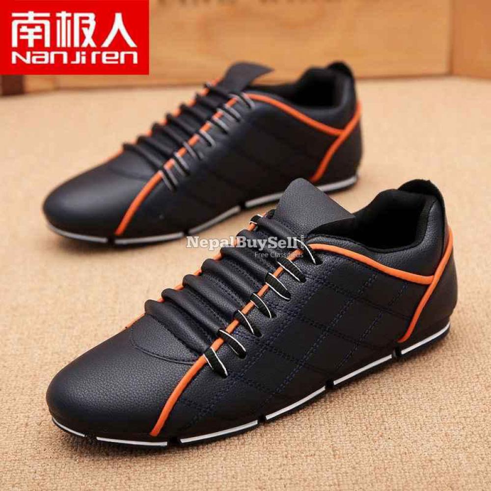 2021 spring new all-match men's casual small leather shoes Korean  - 1