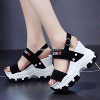 Late evening shoes increase women's 2021 summer new breathable wild Korean