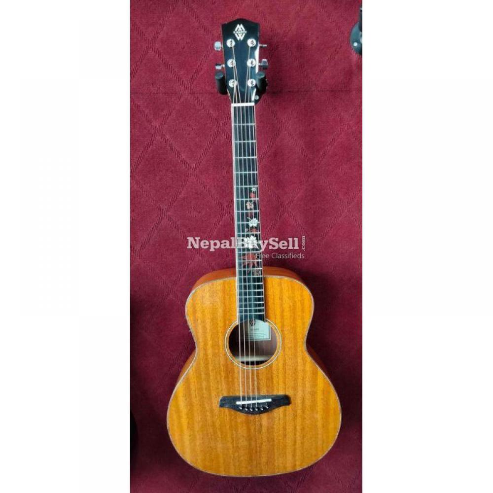 K.Marth Semi Acoustic Travel Guitar - 1/9