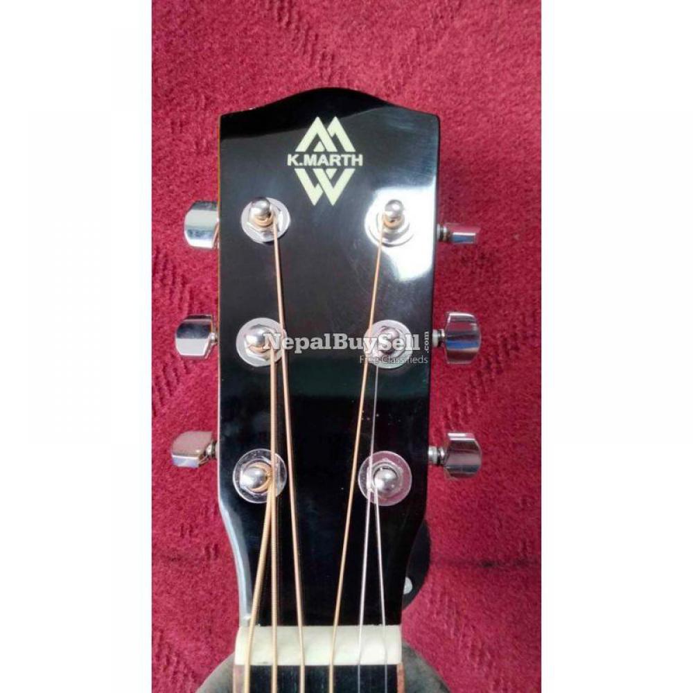 K.Marth Semi Acoustic Travel Guitar - 3/9