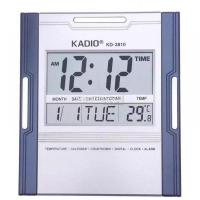 Kadio Lcd Digital Wall Clock + Table Clock