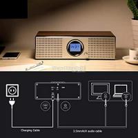 Joyroom Jr-m20 Wireless Bluetooth Table Speaker Fm Radio Alarm Clock