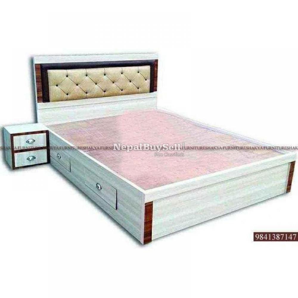5/6.5 Rexine Bed with side box - 1/1