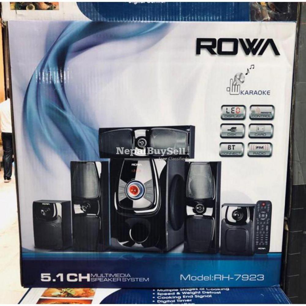 ROWA 5.1 HEAVY SURROUND WOOFER WITH MIC SUPPORT - 1