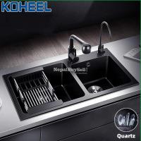 Kitchen Sink - Black Granite