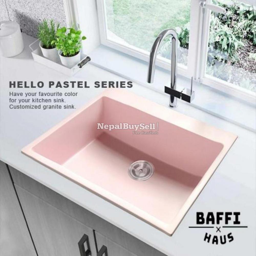 Kitchen Sink - Rose Pink - 1