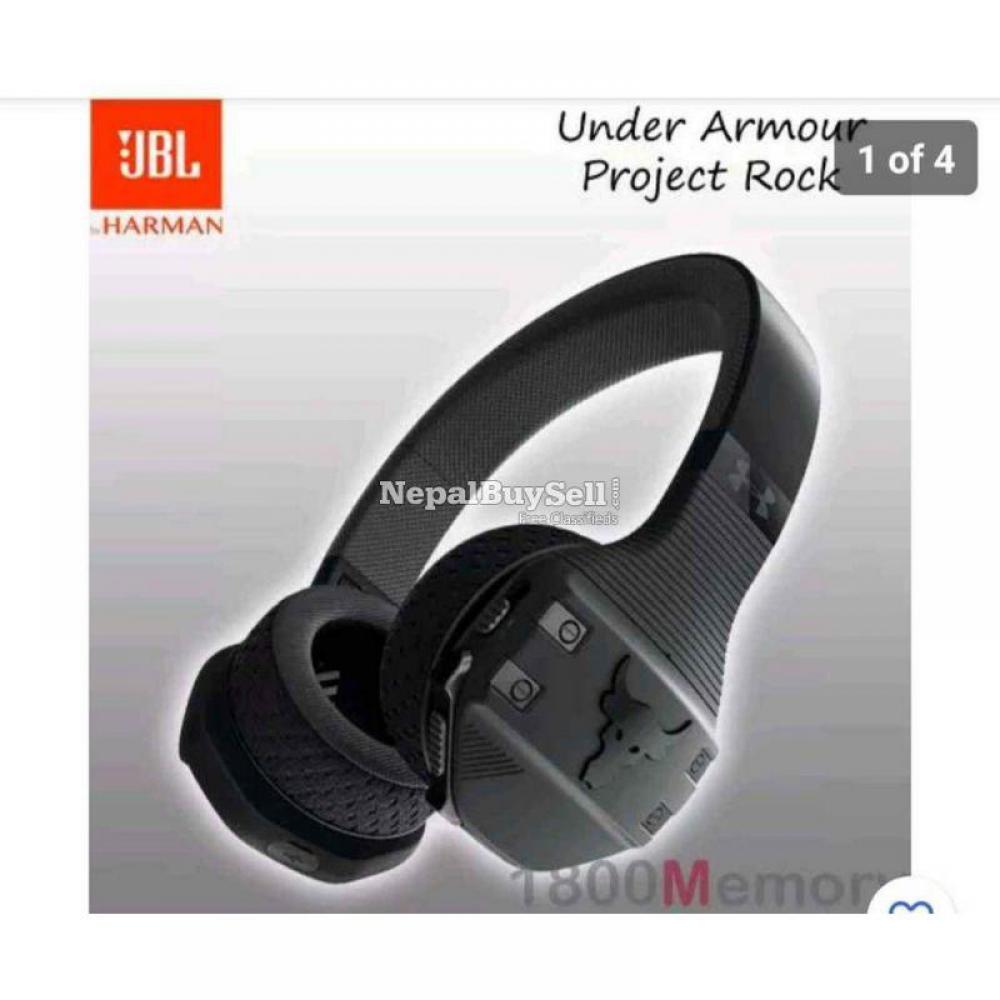 JBL Under Armour Train On-Ear Wireless Bluetooth Sport Headphones Rock Edition - 1/5