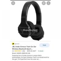 JBL Under Armour Train On-Ear Wireless Bluetooth Sport Headphones Rock Edition - Image 2/5