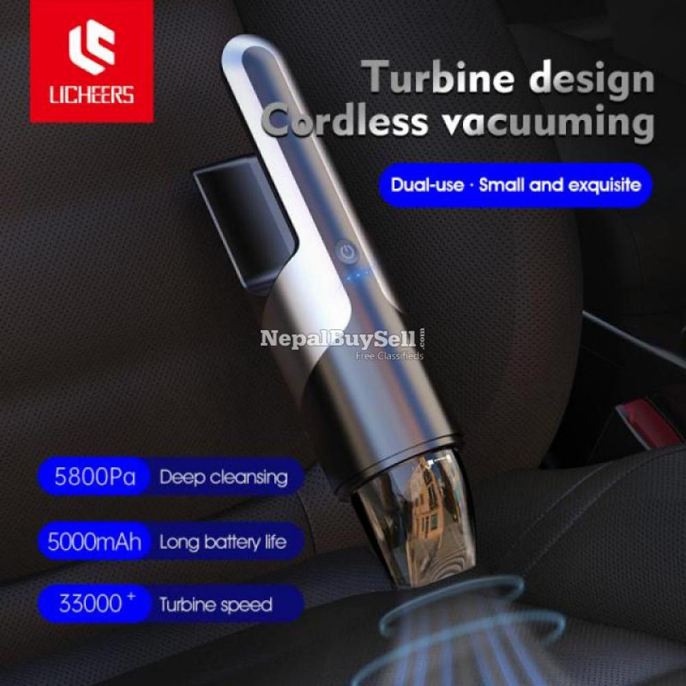 Car Vacuum Cleaner, Rechargable Mini Vacuum Cleaner, Licheers V09 - 1/2
