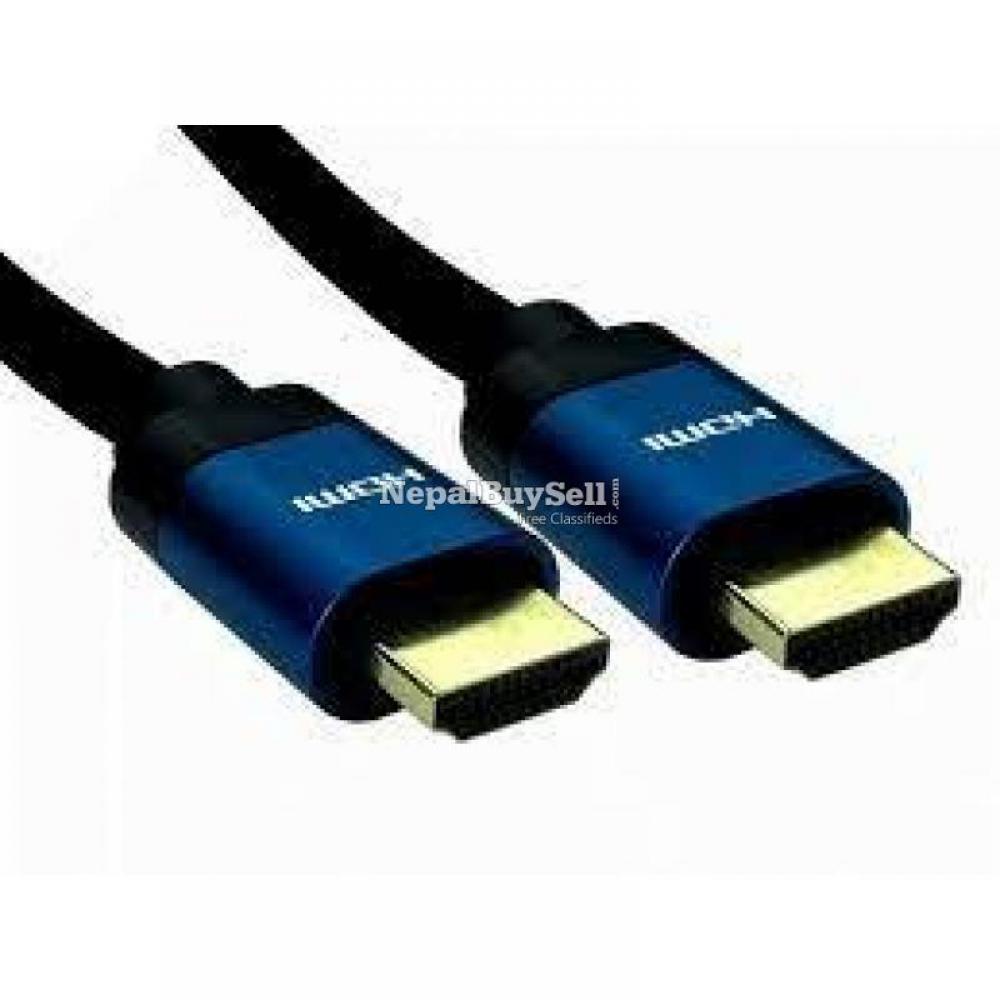 Hdmi Cable 1.5m V2.0 4k Gold Plated With Ultra Speed - 1