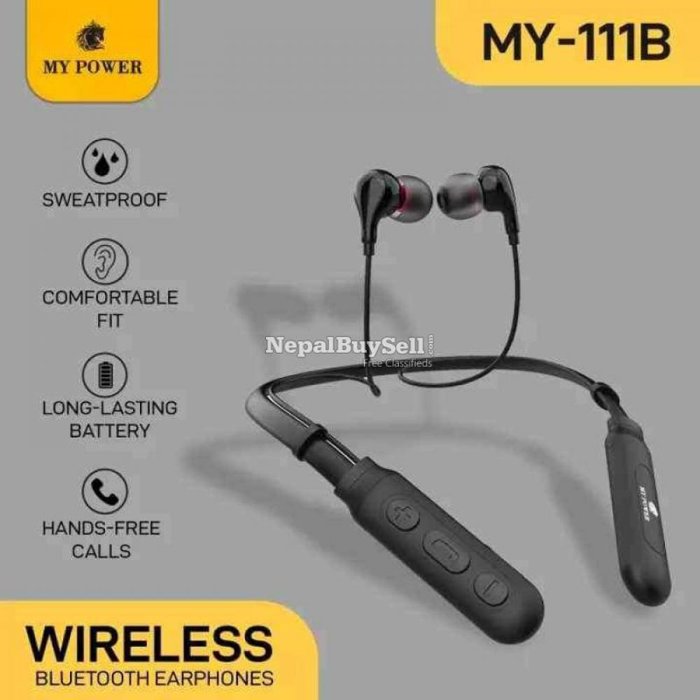 MyPower Bluetooth Earphone, MY111B, Neckband, Wireless headset - 3/6