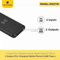 MyPower Wireless Fast Charging Powerbank M1077W - 2