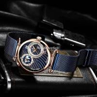 Reward blue safer chain casual premium watch