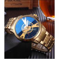 Golden swish brand design waterproof warranty watch
