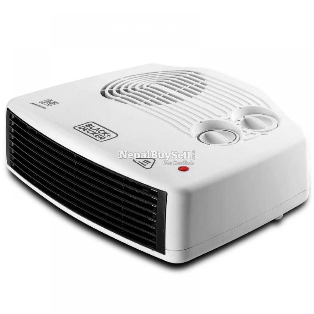 Black + Decker 2000w Horizontal Fan Heater Model: Hx230-b5 - 1