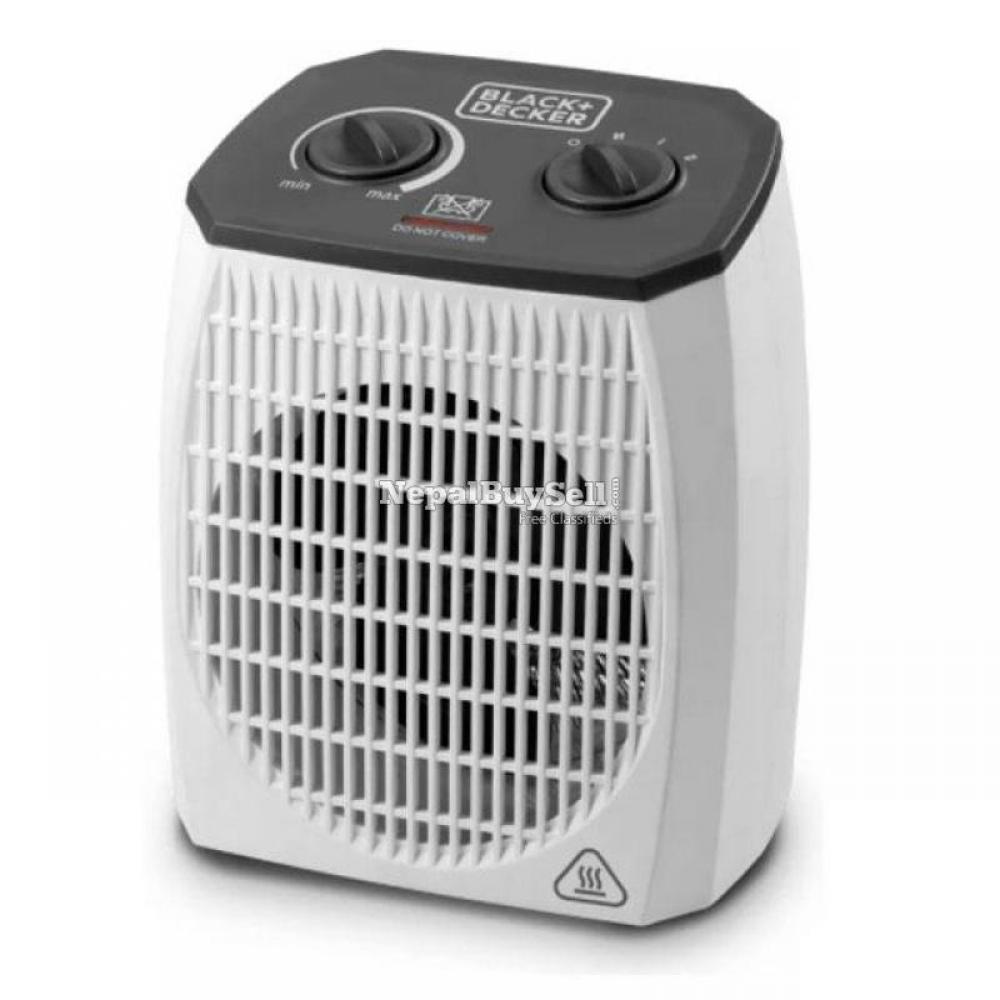 Black + Decker 2000w Vertical Fan Heater Model: Hx310-b5 - 1