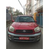 Toyota rav4 japanese /2002 model