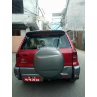 Toyota rav4 japanese /2002 model