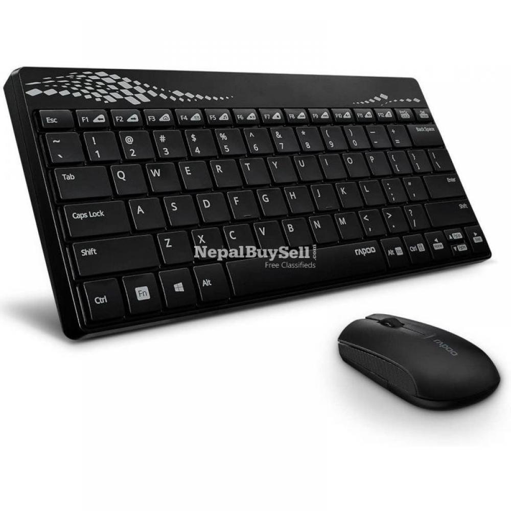Rapoo 8000t Wireless Keyboard And Mouse Combo - 1/2