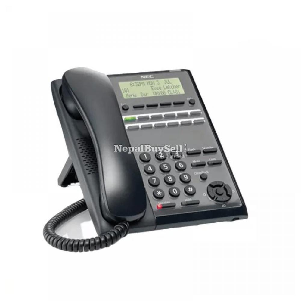 Nec Master Key Phone 12-key Sl2100 : Ip7ww-12txh-a1 Tel - 1