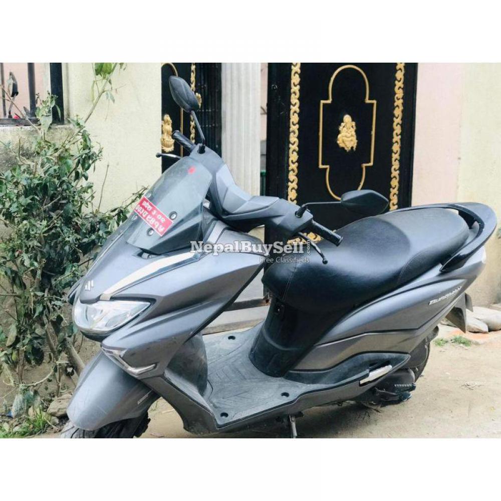 Suzuki burgman scooty 103 lot  - 1