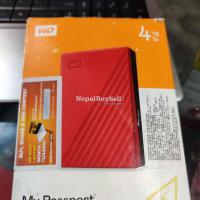 WD My Passport Portable device 4tb