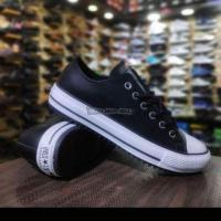 Leather, converse all star shoes