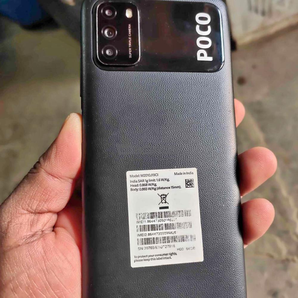 Poco M3 6gb and 6000mah battery - 1