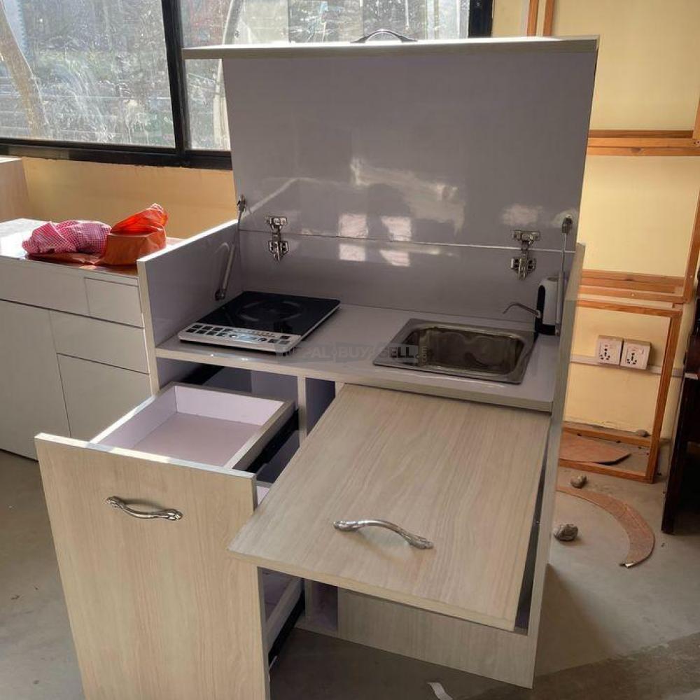 Multipurpose Kitchen Set + Pantry Cabinet - 3/7
