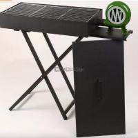 Bbq with air blower