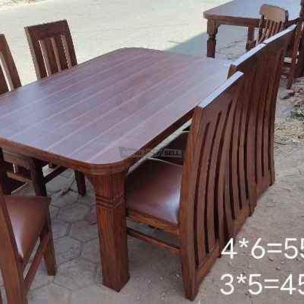 Shawan Sharma dining table and chairs - 1/6