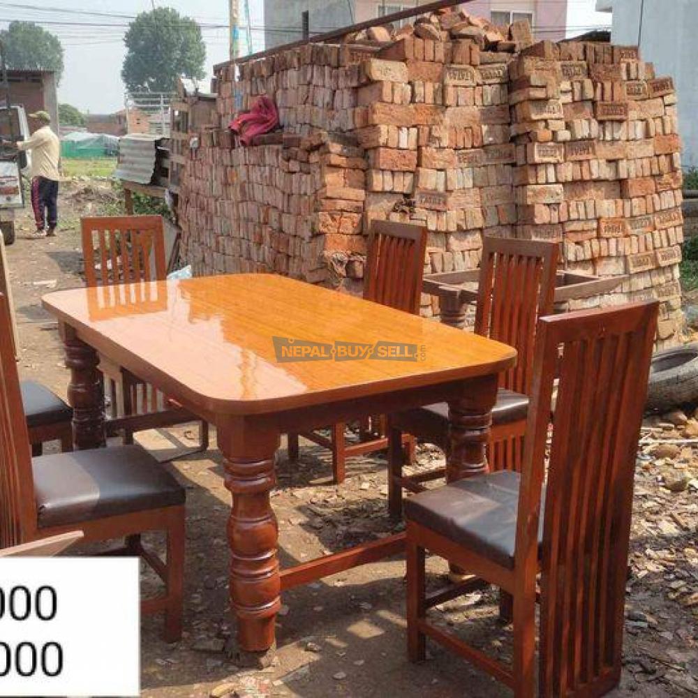 Shawan Sharma dining table and chairs - 3/6