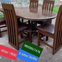 Shawan Sharma dining table and chairs