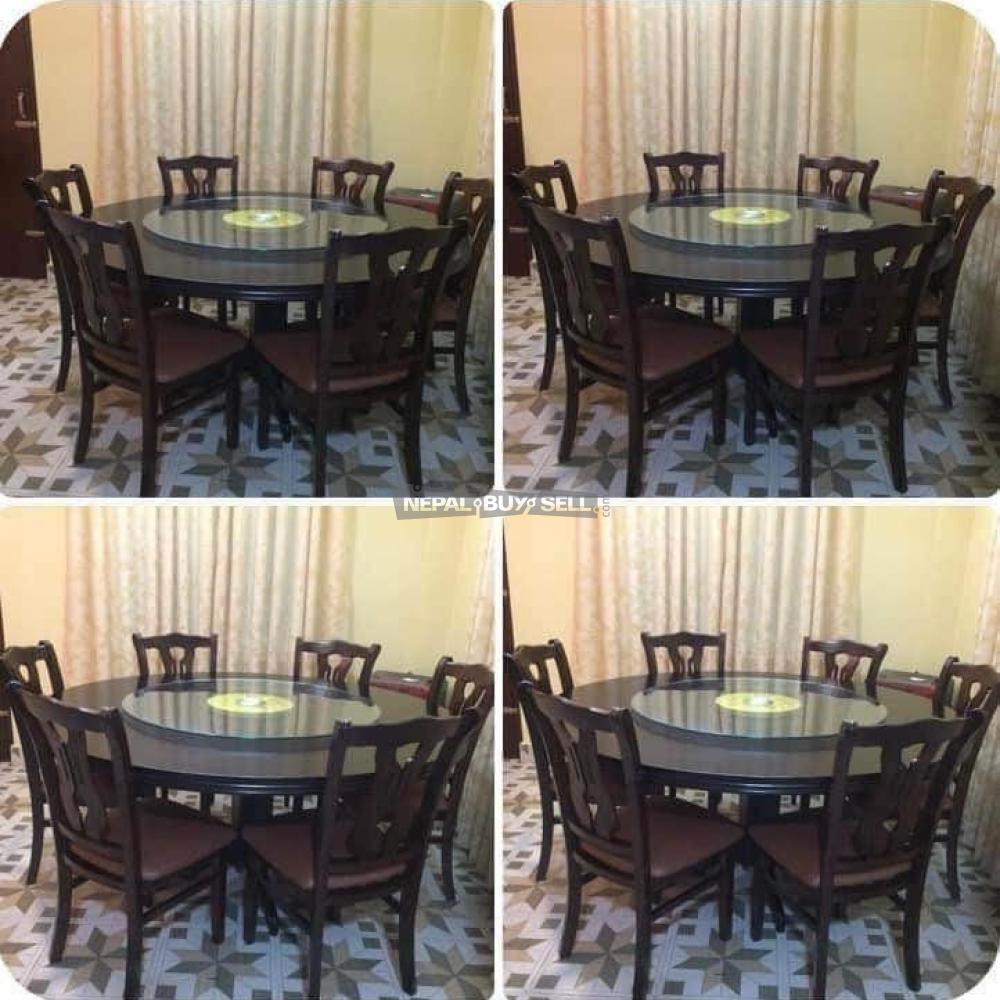 Dining table with chairs - 1