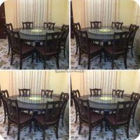 Dining table with chairs