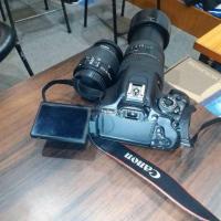Canon 600D DSLR camera with kit lense 18-55mm set