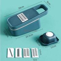 Q Vegetable Slicer Multi Cutter Grater for Vegetables Mandoline Peeler Carrot Fruit Cutting Kitchen