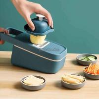 Q Vegetable Slicer Multi Cutter Grater for Vegetables Mandoline Peeler Carrot Fruit Cutting Kitchen
