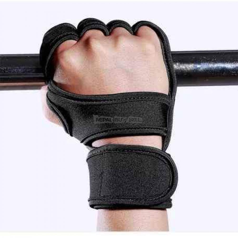 Sportneer Gym Gloves with Wrist Support Grip and Breathable Gym Glove Design Used for Weight Lifting - 3/5