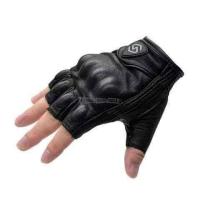 Icon persuit goatskin pure leather half gloves (unisex)