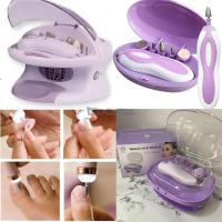 7In1 Design Manicure Set And Nail Polish Dryer With Nail Clipper Grinder Smoother Manicure