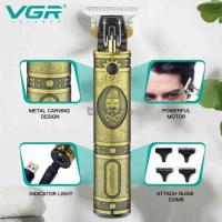 VGR Hair Trimmer for Barber Men Detail Electric Hair Clipper Electric Razor Edge Finishing Machine H