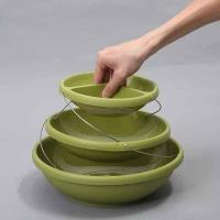 Cake Stand Fruits Snack Food Storage Tray Plates 3-Layer Plastic Plate Wedding Party Storage