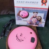 Portable Rechargeable Electric Hand and Body Warmer, Round Heat Bag, Hand Warmer Hot bag