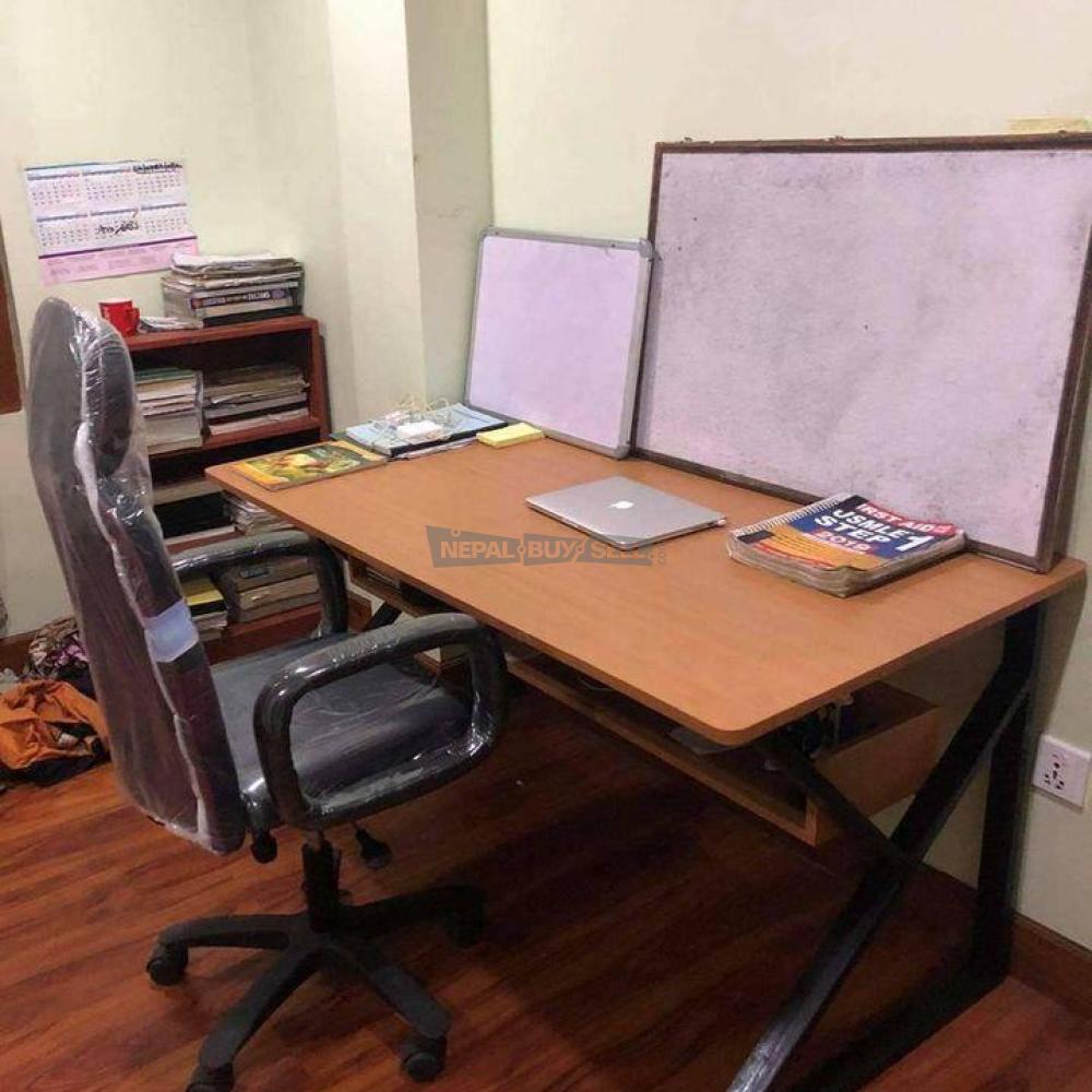 Modern Executive Home Office Table Desk - 5/5