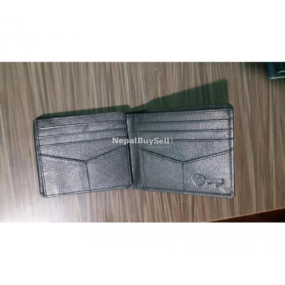 Leather wallet made in Nepal - 1
