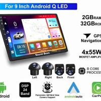 360°Camera Car android + apple carplay with proper frame